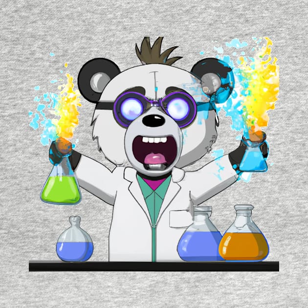 Mad Panda Scientist by chris28zero